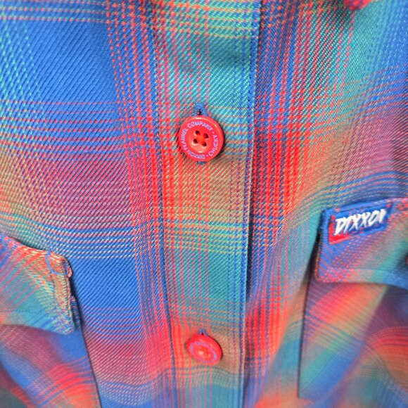 Dixxon Bride of Chucky Long Sleeved Flannel Button Down Women's Large - Picture 4 of 11